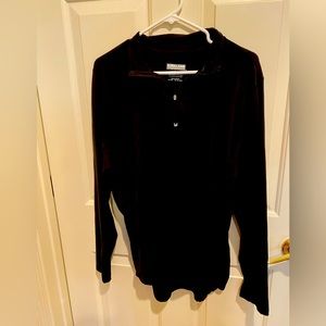 Men’s black Kirkland signature, pullover top, Large